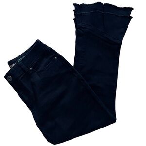 I.N.C. International Stretch Jeans Stylish Dark Wash Black Bell Bottom